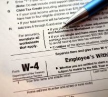 Draft 2019 Form W-4 and Instructions Posted