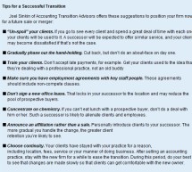 Four Specific Steps for Succession Success  —JofA Four Specific Steps for Succession Success  —JofA